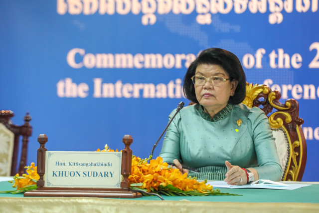 Khuon Sudary to be First Female President of National Assembly