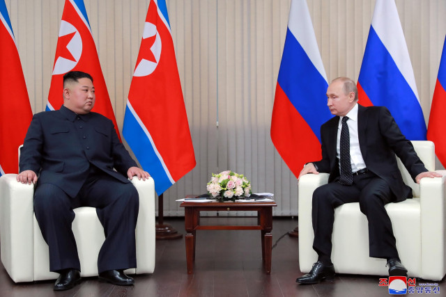 N.Korea's Kim Set for Arms Talks with Putin in Russia: US