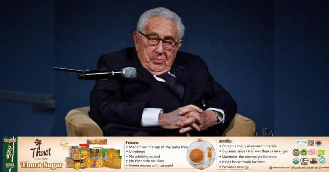 Henry Kissinger, Secretary of State under Presidents Nixon and Ford, Dies at 100