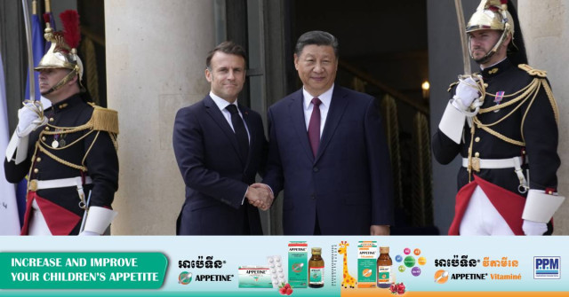 Macron Puts Trade and Ukraine as Top Priorities as China's Xi Opens European Visit in France