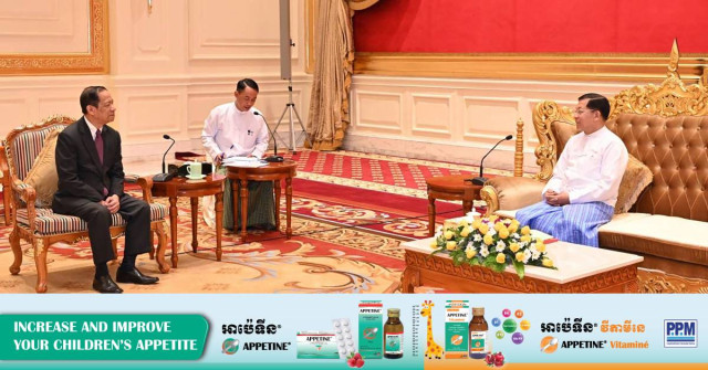 Top ASEAN Officials Meet Myanmar Junta Chief for 'Cooperation' Talks