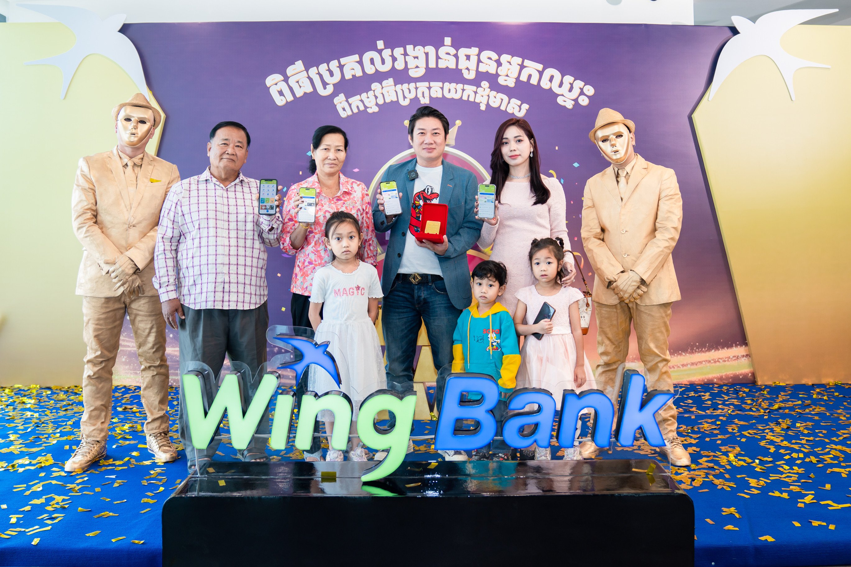 Wing Bank Awards 0.5 Kg Gold Bar to Its Latest Winner