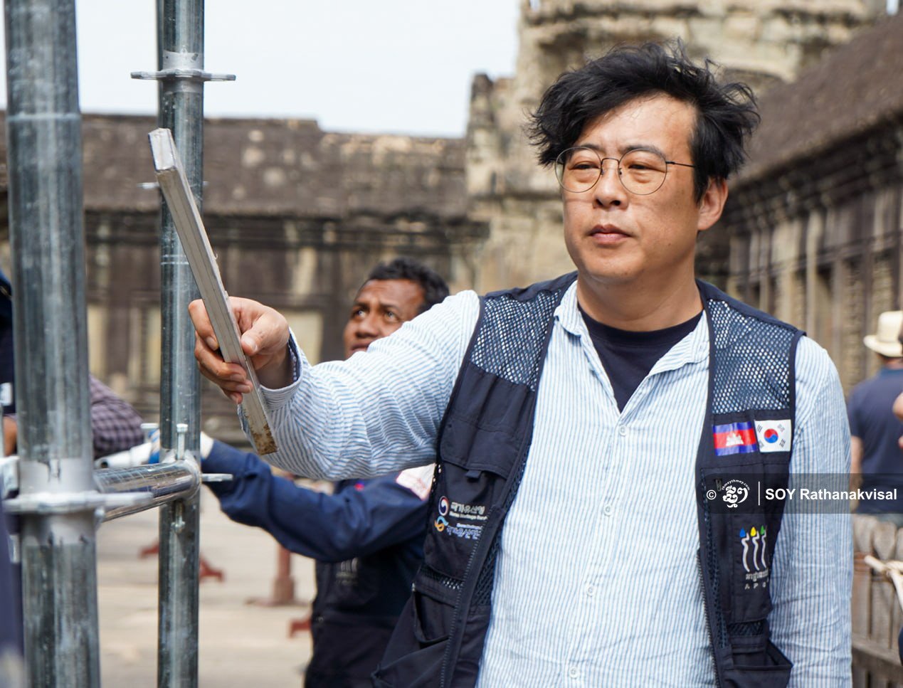 Korean Restorers to Complete Final Section of Angkor Wat Temple’s Top Floor