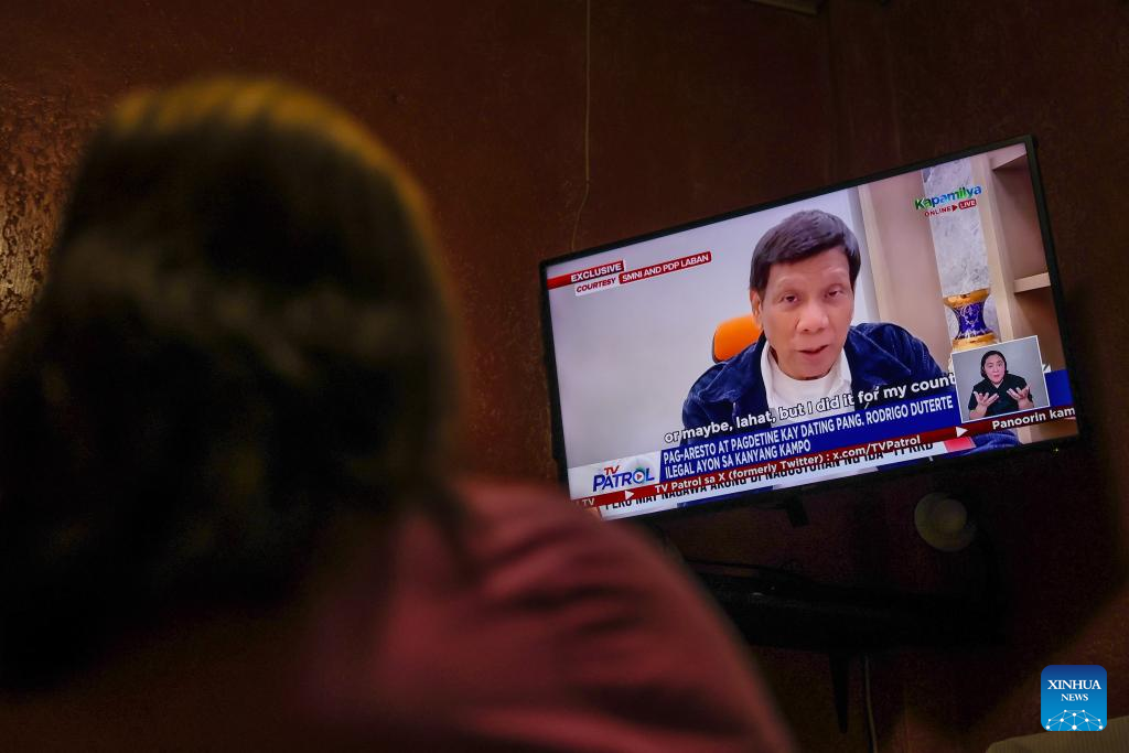 Former Philippine President Duterte's Initial Appearance Set for Friday: ICC